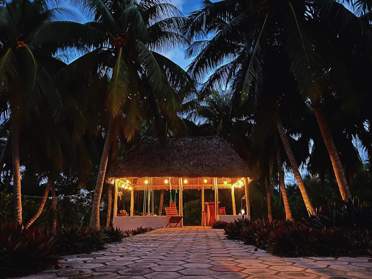 Coconut Palm House - El Cuyo Villa Luaran gambar